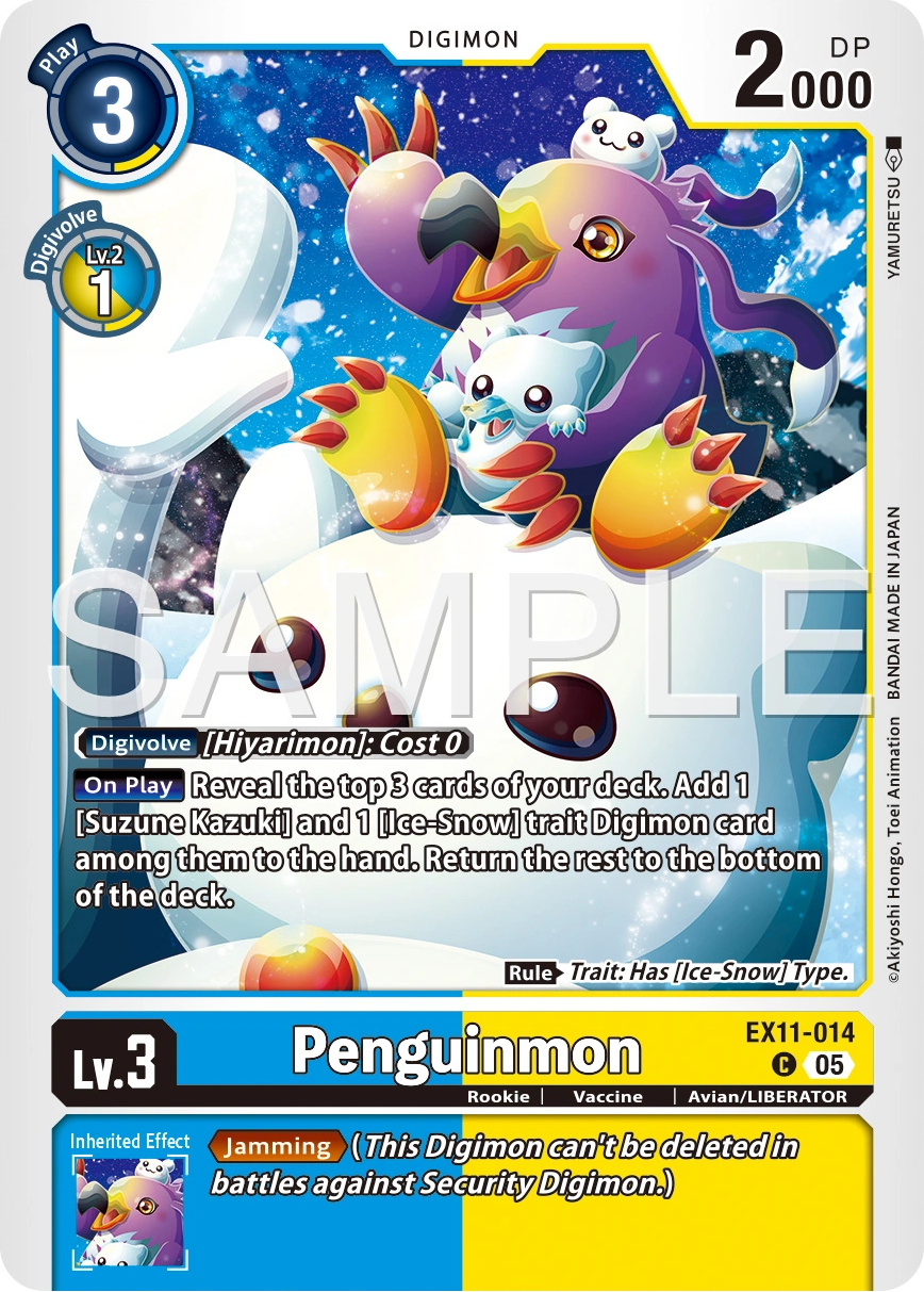 EX11-014 Penguinmon